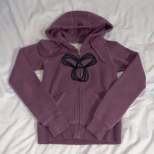 TNA Zip Up Logo Hoodie